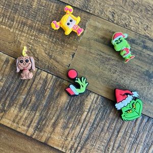 Christmas grinch Croc charms 🎅🏼